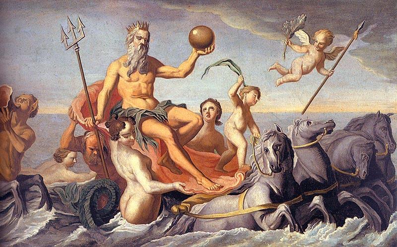 John Singleton Copley The Return of Neptune oil painting image